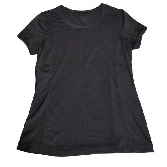 Tek Gear Shirt Black Size Small Dry Tek Short Sleeve - Picture 2 of 6